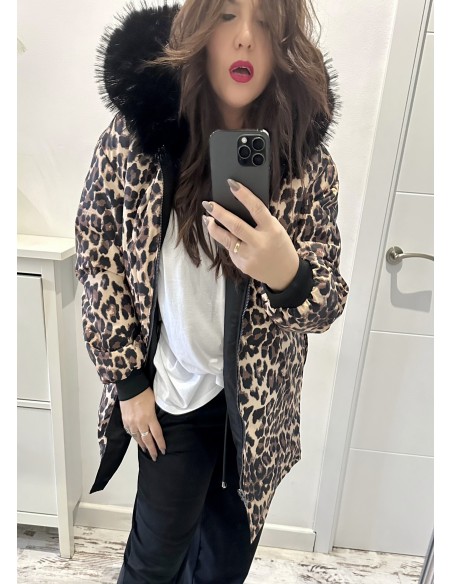 Parka reversible PRINT