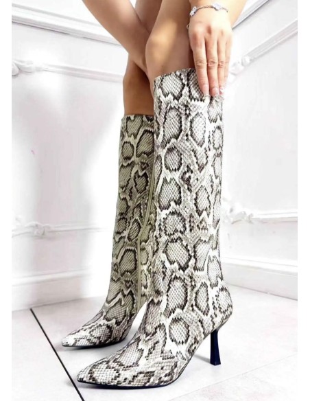 Bota alta Snake
