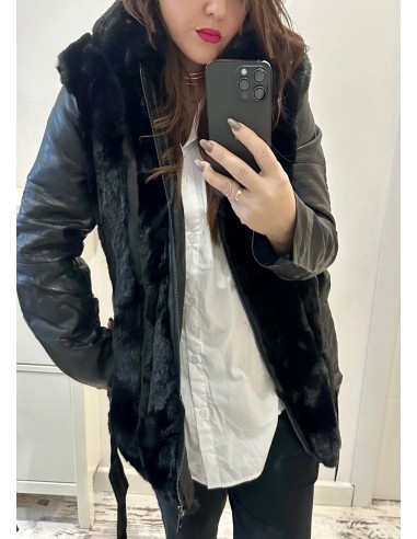 Cazadora PELOS long polipiel