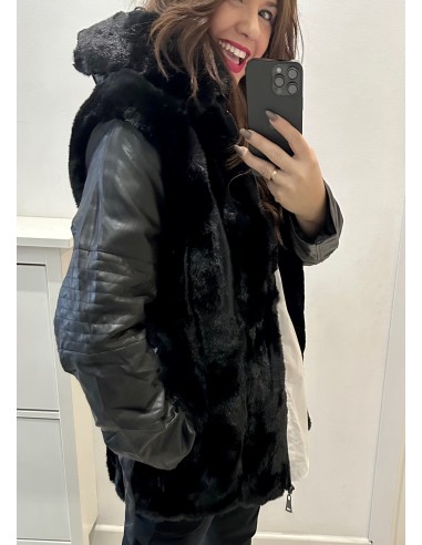 Cazadora PELOS long polipiel