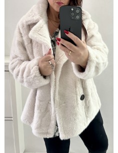 Abrigo WHITE pelos