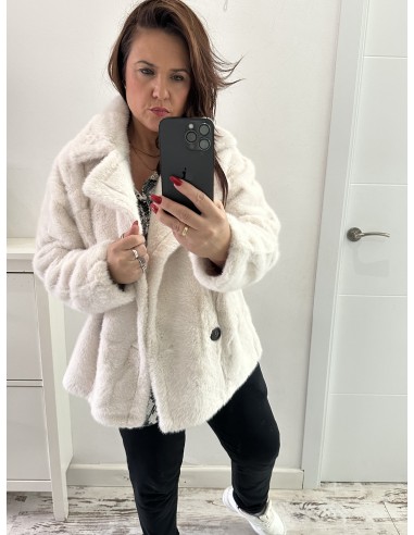 Abrigo WHITE pelos