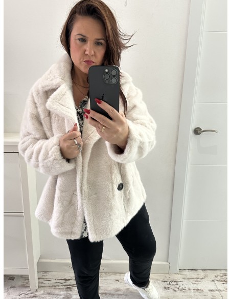 Abrigo WHITE pelos