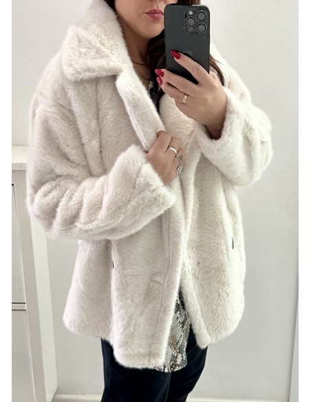 Abrigo WHITE pelos