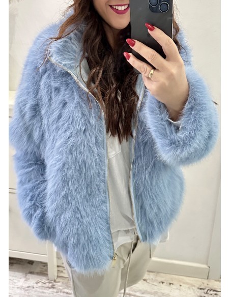 Abrigo pelos BLUE