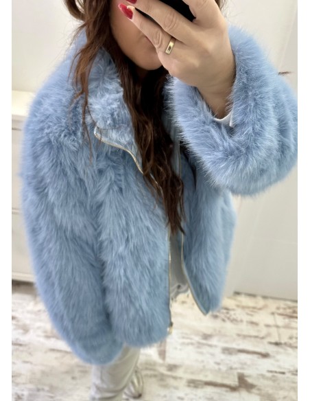 Abrigo pelos BLUE