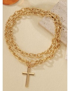 Colgante ESLABONES CRUZ 2