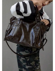 BOLSO Polipiel JESY marron 2