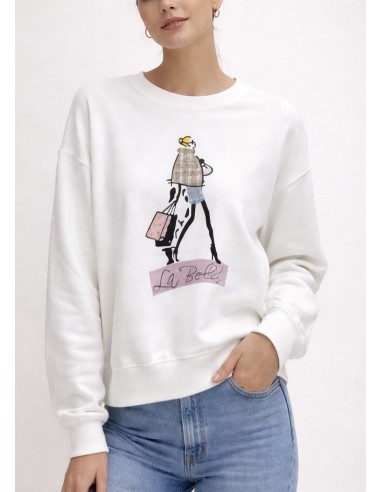 Sudadera DONNE WHITE