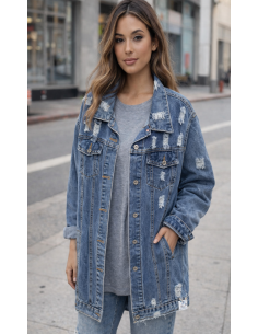 Cazadora Denim LONG