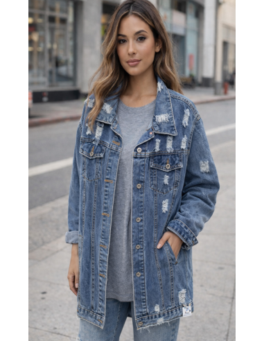 Cazadora Denim LONG