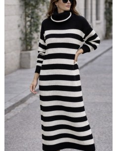 Vestido Punto FIONNA Rayas