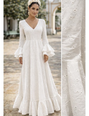 Bata Perforada FLAMENCA