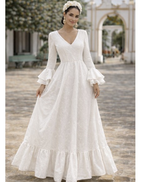 Bata Perforada FLAMENCA