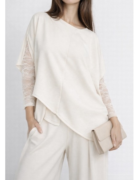 Camiseta asymetry TEJIDO AIRE