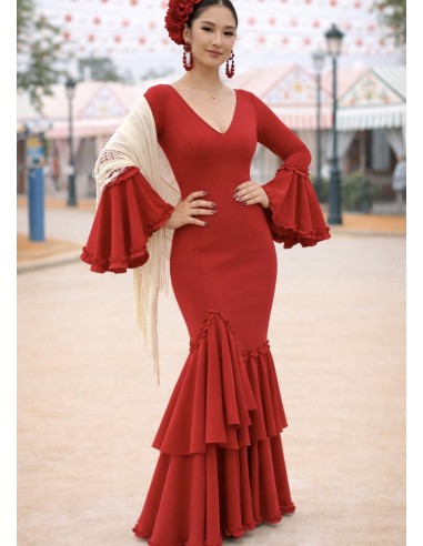 VESTIDO PRIEGO FLAMENKA