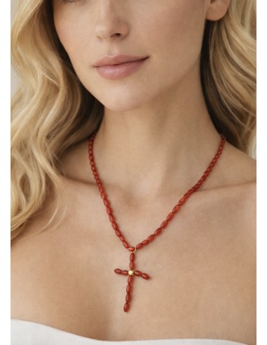 Colgante CORAL CRUZ
