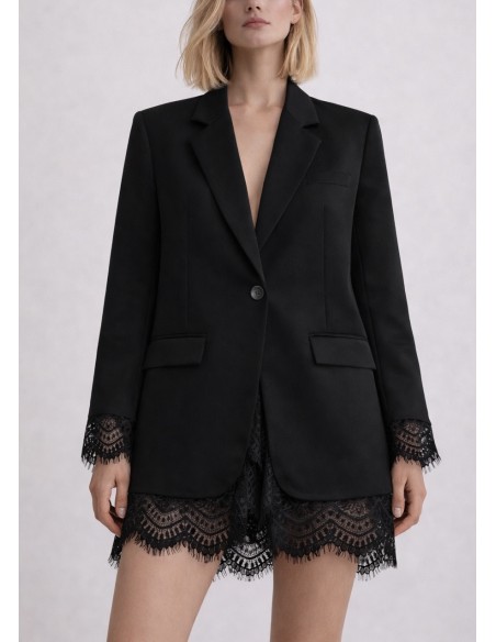 Blazer Vestido encaje