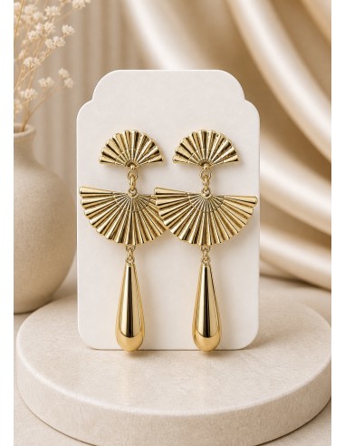 Pendientes PIÑON ABANICO