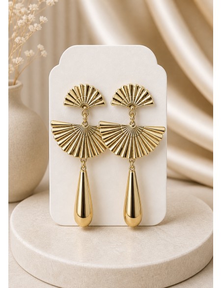 Pendientes PIÑON ABANICO
