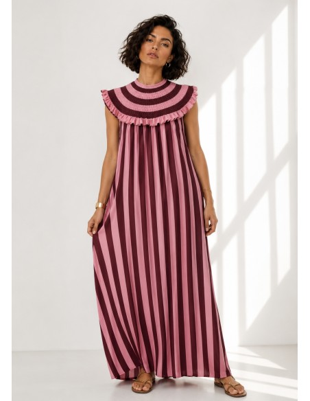 VESTIDO Babero Rayas