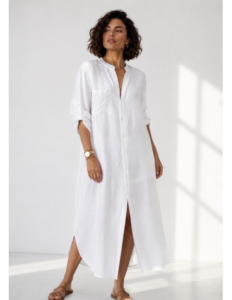 Vestido Camisero brillo