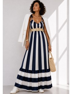 Vestido BLUE RAYAS 2