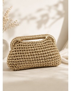 Cartera TRENZADA GOLD