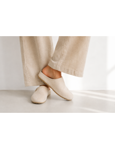Sandalias Zuecos BEIG 2