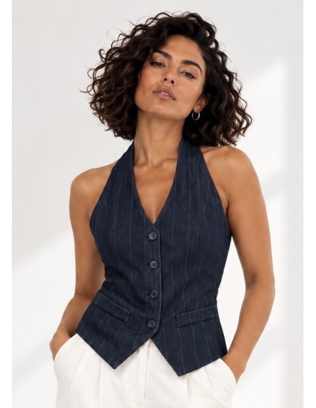 CHALECO DENIM DIPLOMATIK