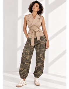 Pantalón Kargo jogger Camuflaje foto