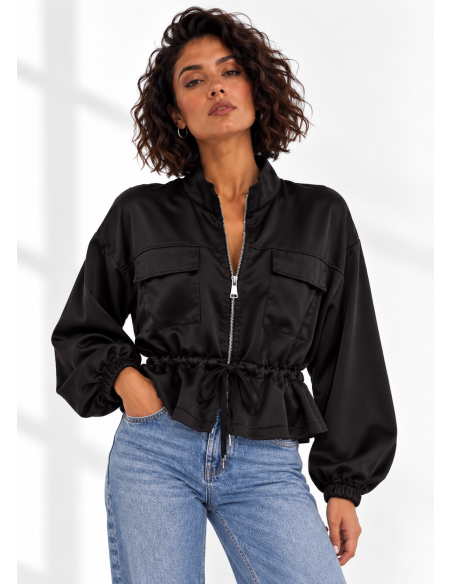 Bomber satinada