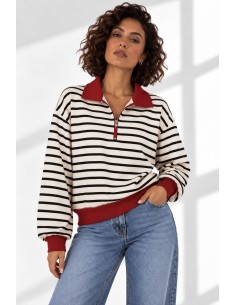 Sudadera rayas aire