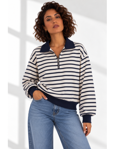 Sudadera rayas aire
