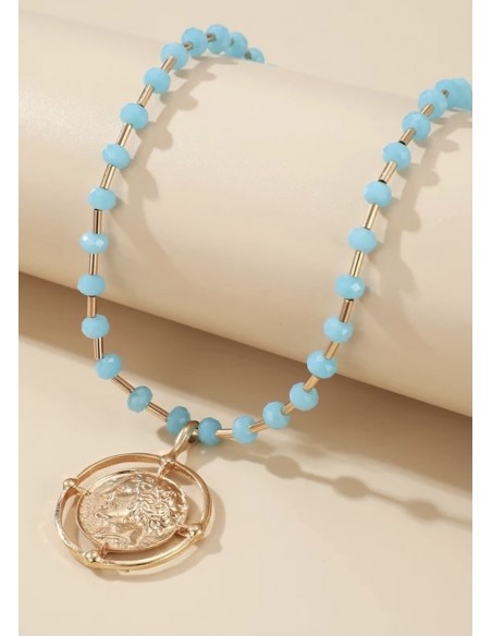 COLGANTE bolitas BLUE